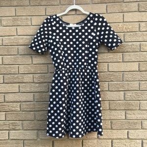 Gianni Bini polka dot short sleeve dress
